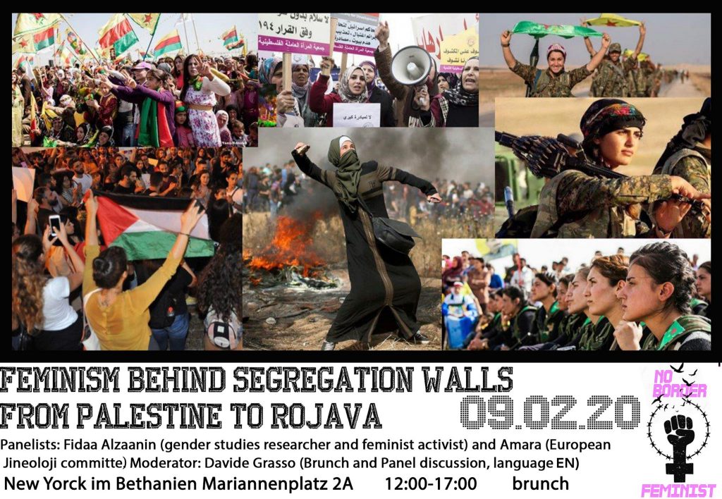 Feminism behind segregation walls. From Palestine to Rojava