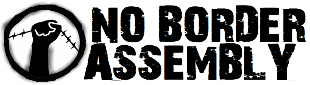 DEMO: NO BORDERS means standing for a FREE PALESTINE!
