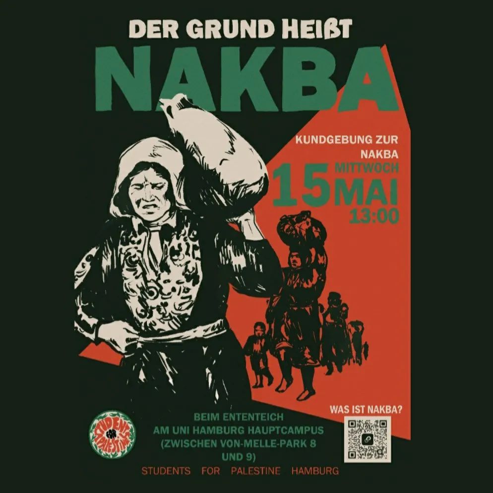 Kundgebung zur Nakba | Der Grund heißt Nakba!