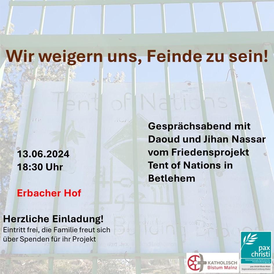 Der Weinberg von Daoud und Jihan Nasser im Westjordanland - \"Wir weigern uns, Feinde zu sein\"