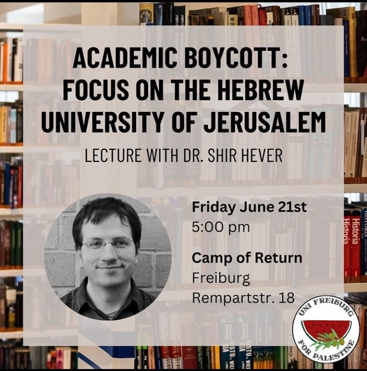 Academic boycott: Focus on the Hebrew University of Jerusalem