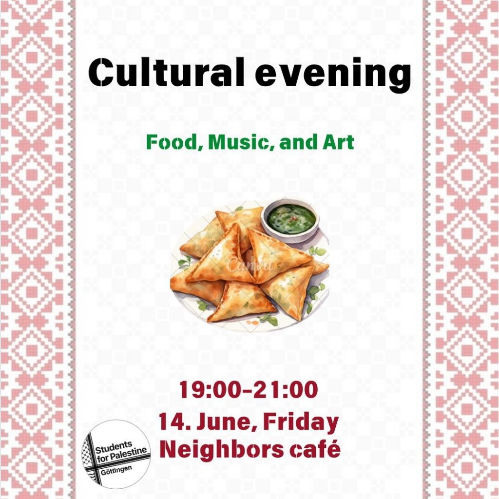 Cultural evening - Food, Music and Art - Neighbor\'s Café