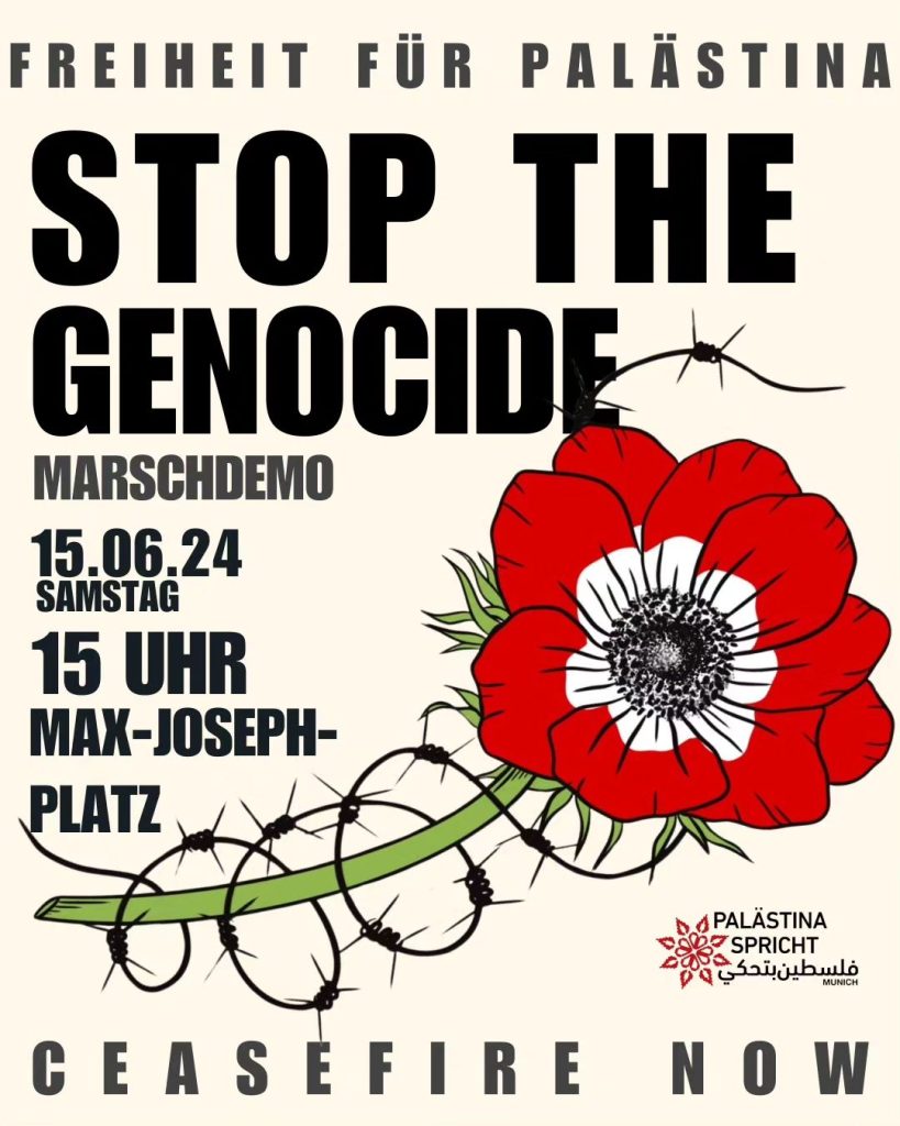 Marschdemo - Freiheit für Palästina - Stop the Genocide