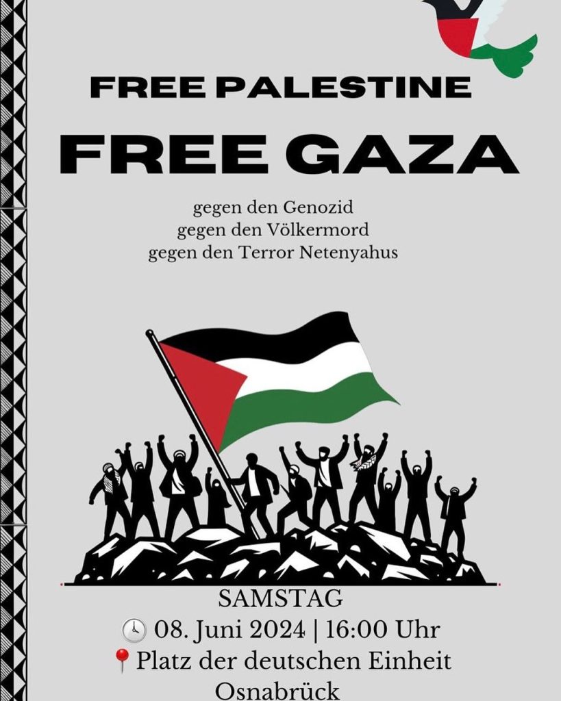 Free Palestine - Free Gaza - gegen den Genozid