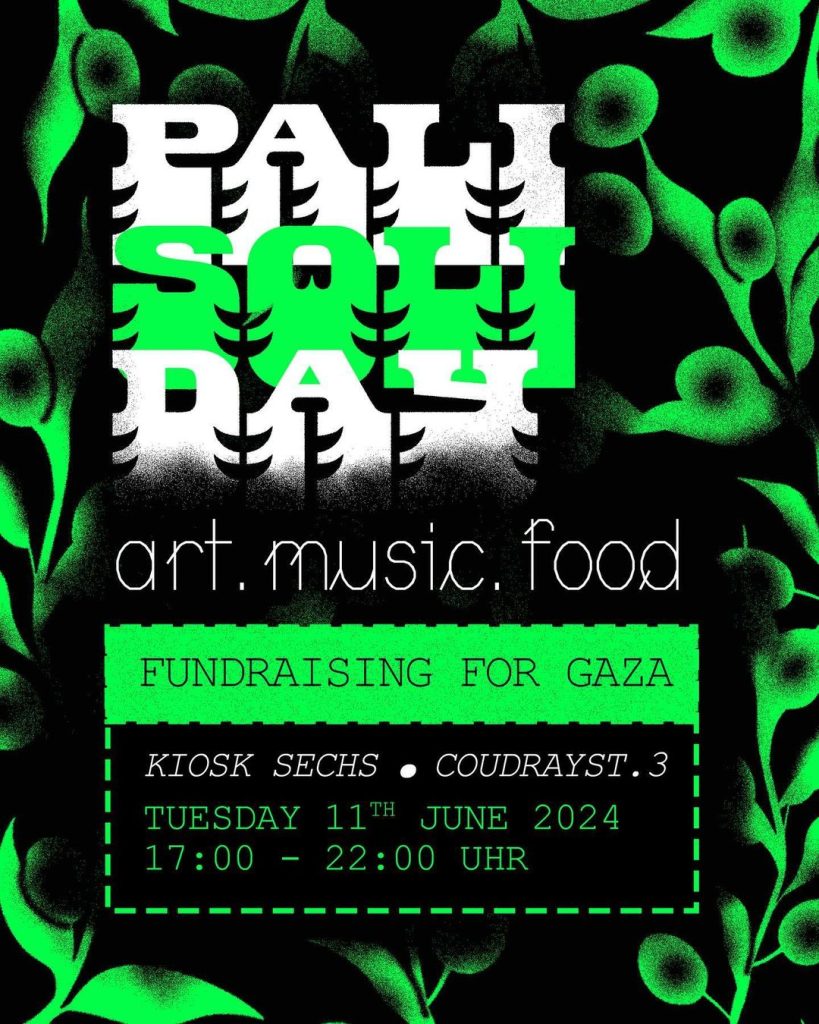 Fundraising for Gaza - Pali Soli Day - art.music.food