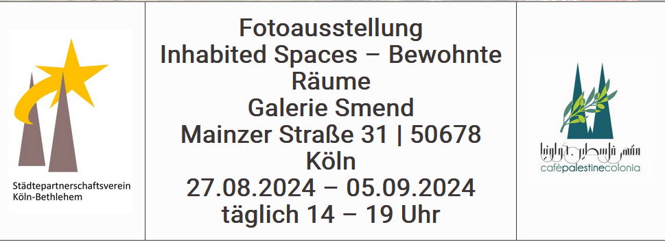 27.08.2024 – 05.09.2024: Fotoausstellung Inhabited Spaces – Bewohnte Räume