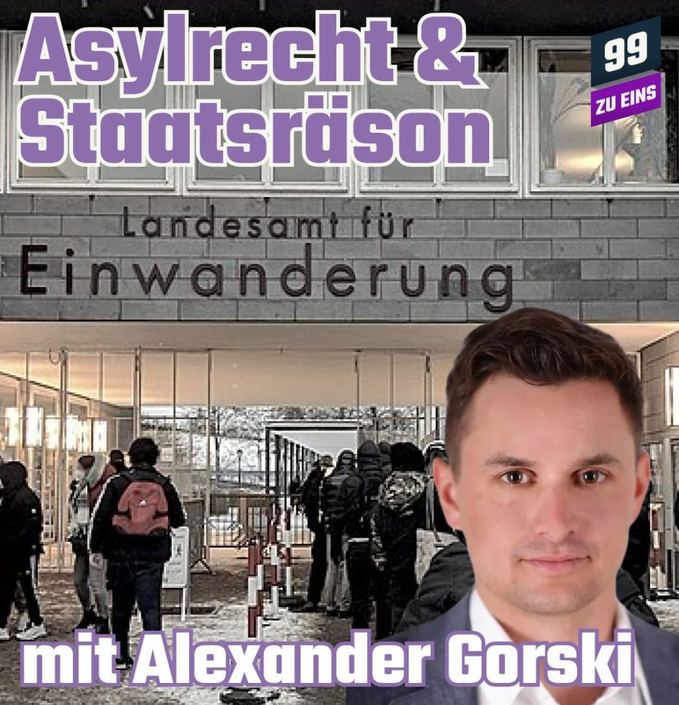 Livevideo - Asylrecht & Staatsräson mit Rechtsanwalt Alexander Gorski