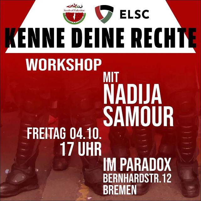 Workshop - Kenne deine Rechte - im Paradox