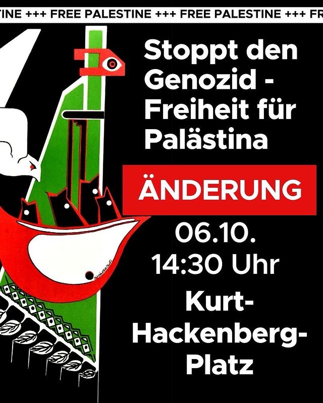 Gegendemonstration - Kein Fussbreit der Genozid-Propaganda