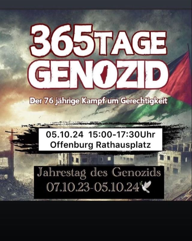 365 Tage Genozid - Der 76 jährige Kampf um Gerechtigkeit