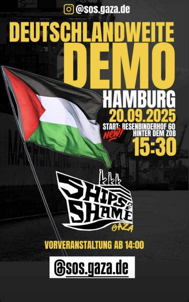Demonstration: Ships of shame - ❗️NEUER START❗️📍Besenbinderhof 60 (hinter ZOB, Nähe Hbf)