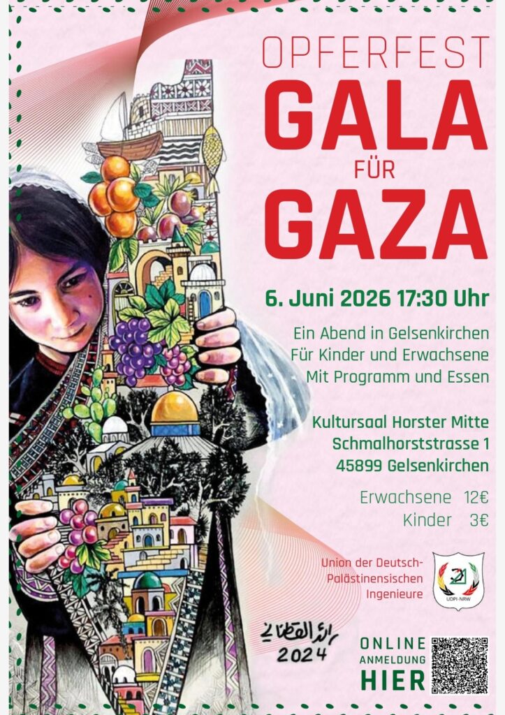 Opferfest Gala für Gaza - Ein Abend in Gelsenkirchen für Kinder und Erwachsene