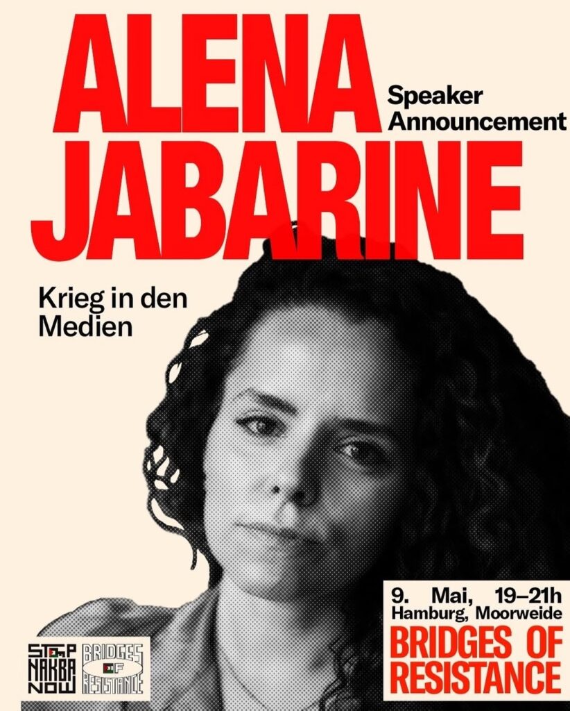 Bridges of Resistance - Alena Jabarine - Krieg in den Medien