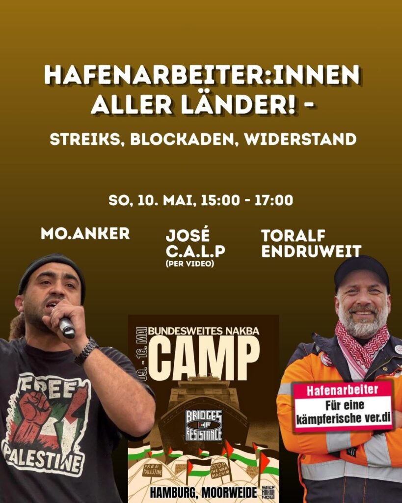 Bridges of Resistance - Mo.Anker - José, C.A.L.P. - Toralf Endruweit - Hafenarbeiter:innen aller Länder! - Streiks, Blockaden, Widerstand