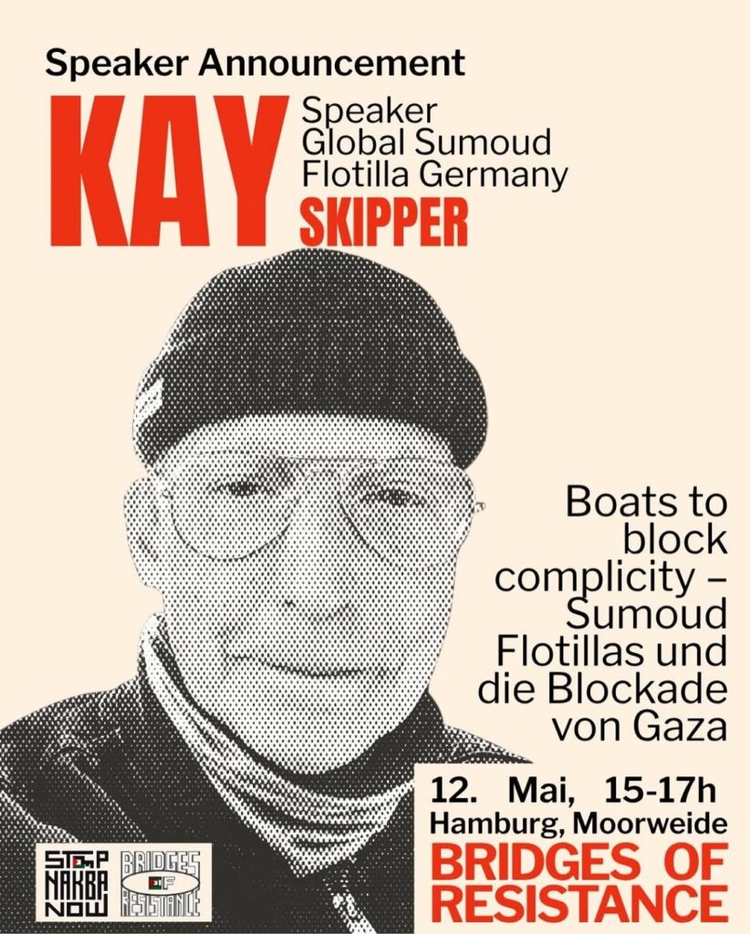 Bridges of Resistance - Kay - Speaker Global Sumoud Flotilla Germany