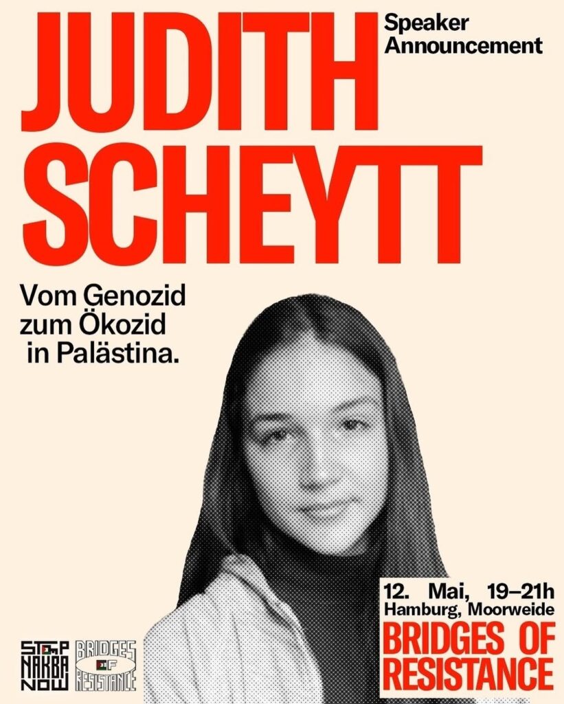 Bridges of Resistance - Judith Scheytt - Vom Genozid zum Ökozid in Palästina