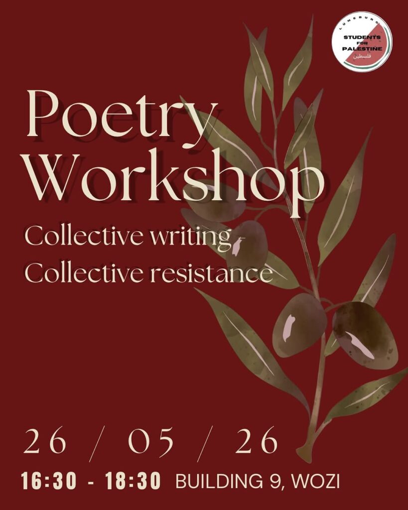 Poetry Workshop - Collective writing - Collective resistance
