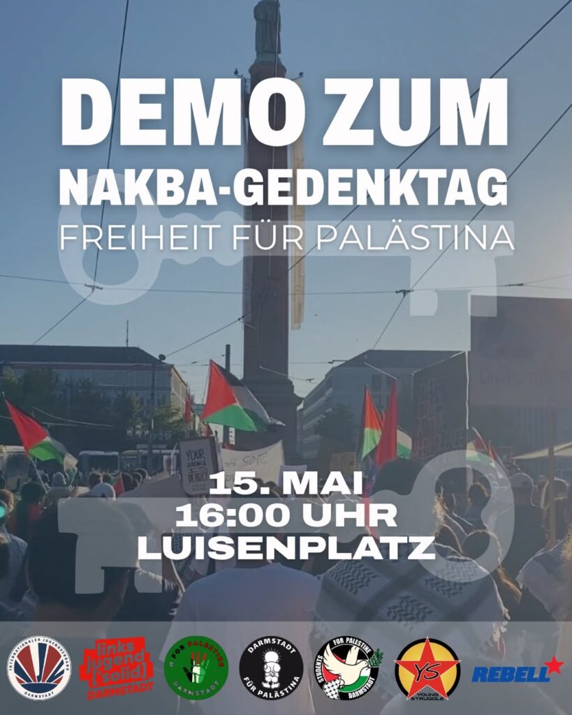 Demo zum NAKBA-Gedenktag - Freiheit für Palästina