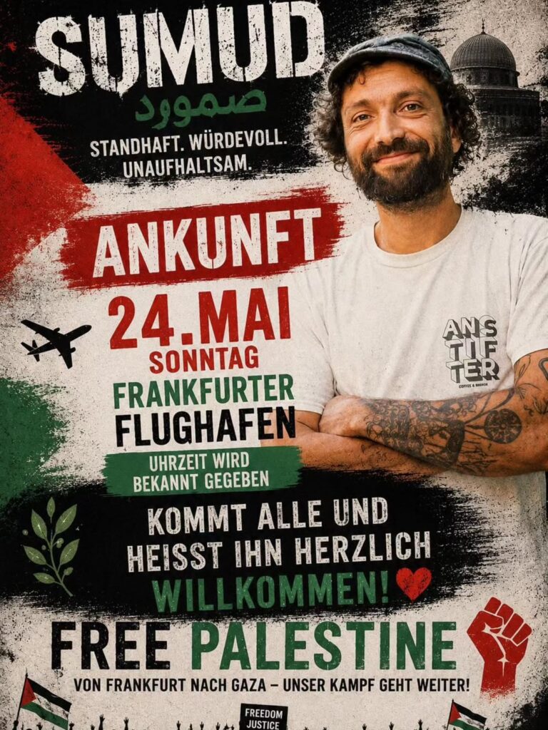 SUMUD - STANDHAFT, WÜRDEVOLL, UNAUFHALTSAM - Ankunft wird noch bekanntgegeben!