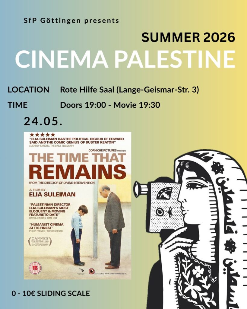 Cinema Palestine - The Time that remains