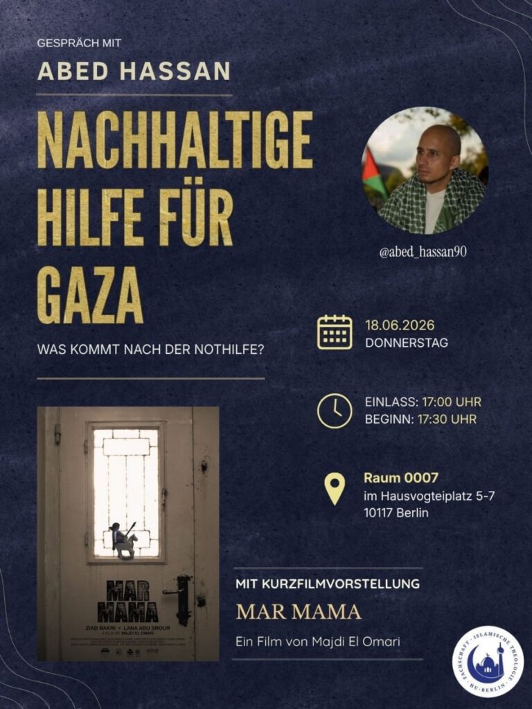 Gespräch mit Abed Hassan: Nachhaltige Hilfe für Gaza