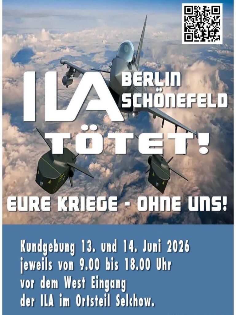 ILA tötet! Eure Kriege - Ohne uns!