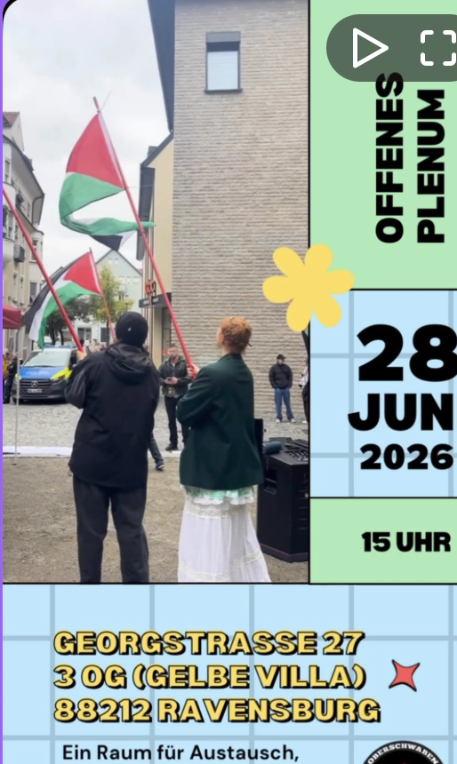 Offenes Plenum - Ein Raum für Austausch