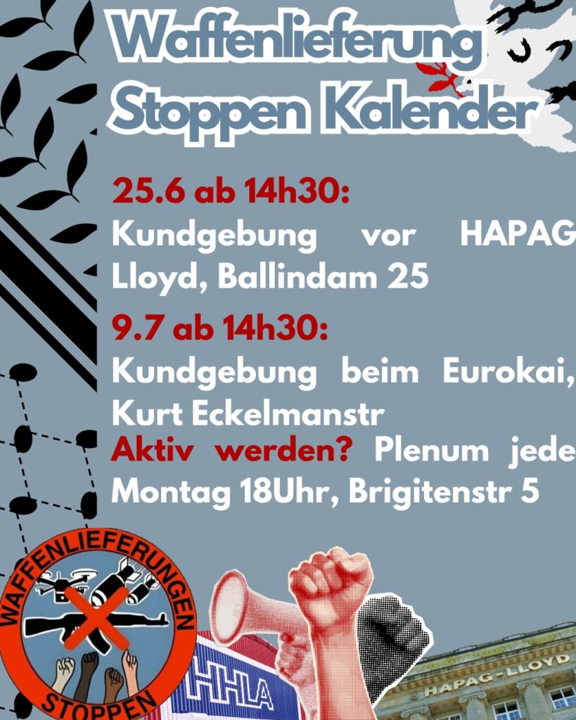 Kundgebung - Waffenlieferung stoppen