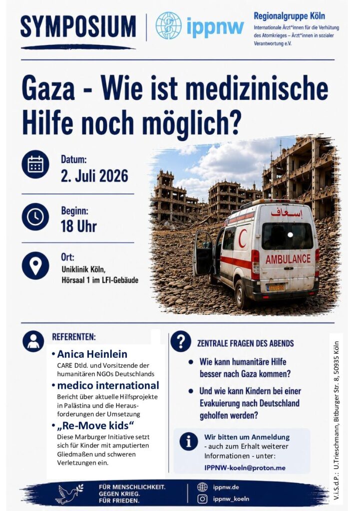 Gaza - Wie ist medizinische Hilfe noch möglich?