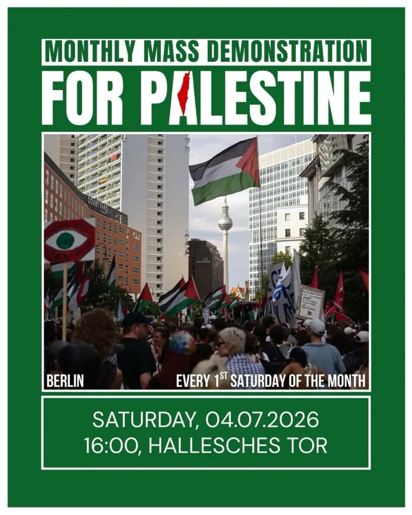 Monthly Mass Demonstration for Palestine