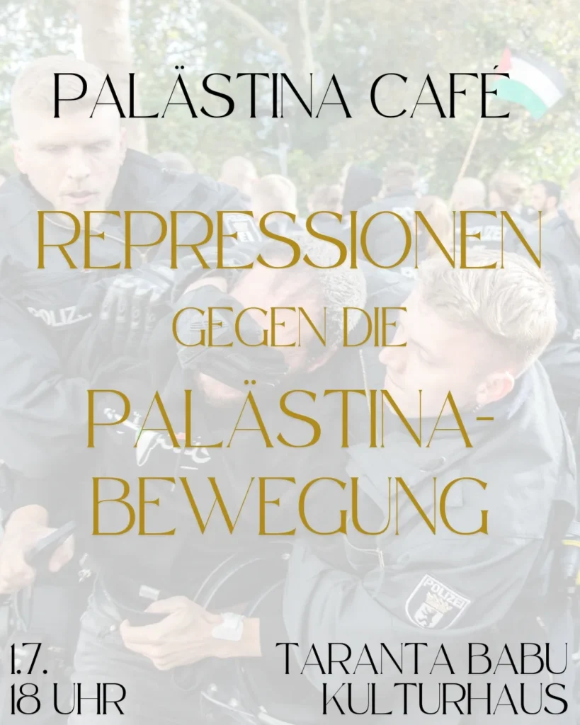 Repressionen gegen die Palästina-Bewegung