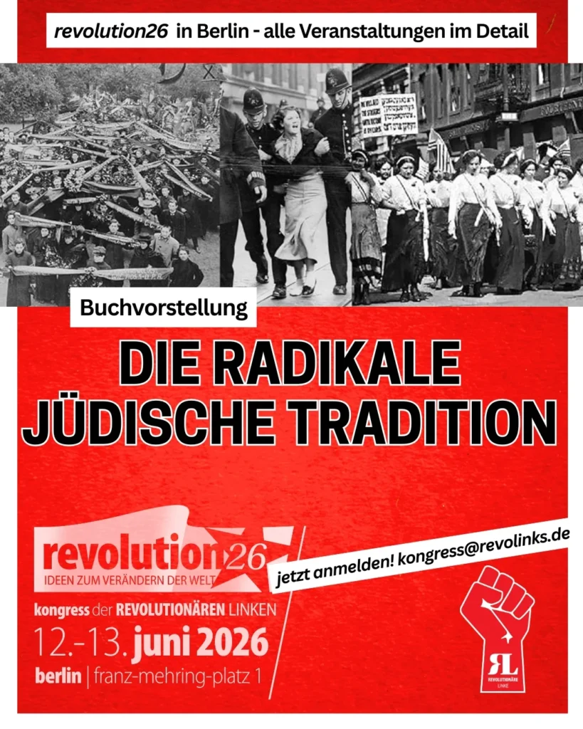 Buchvorstellung: Die radikale jüdische Tradition - Anmeldung erwünscht!