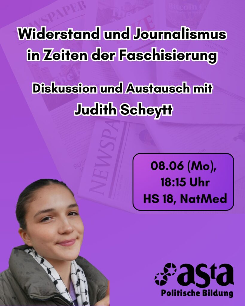 Widerstand und Journalismus in Zeiten der Faschisierung