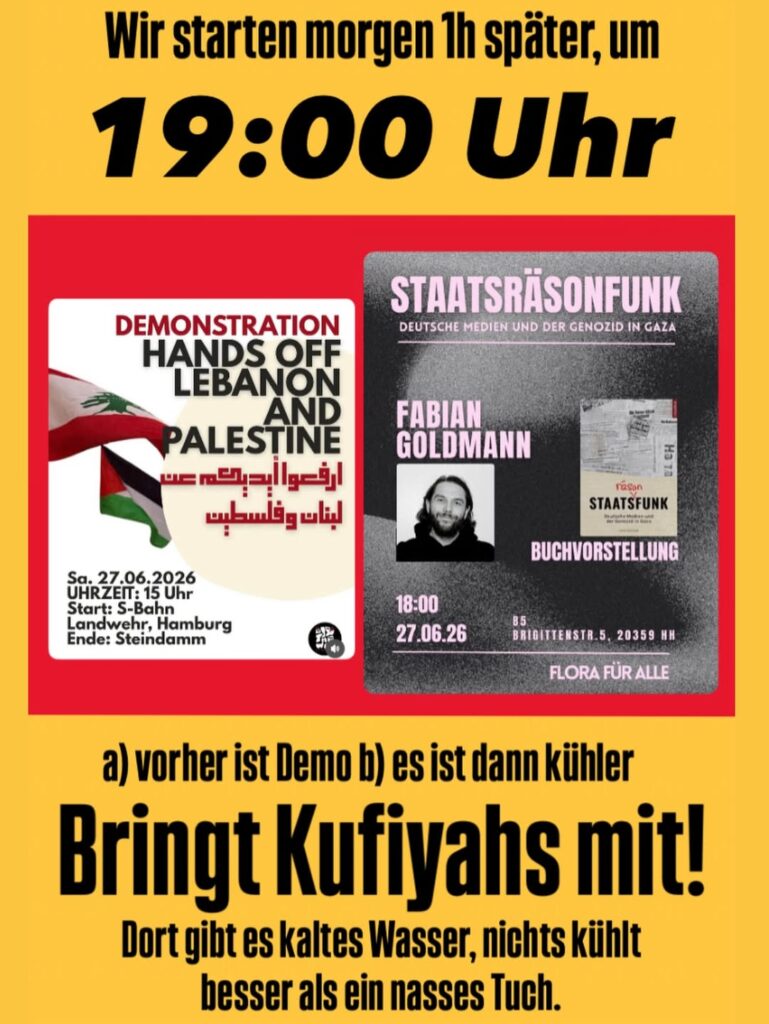 Vortrag & Lesung - Staatsräsonfunk - Fabian Goldmann