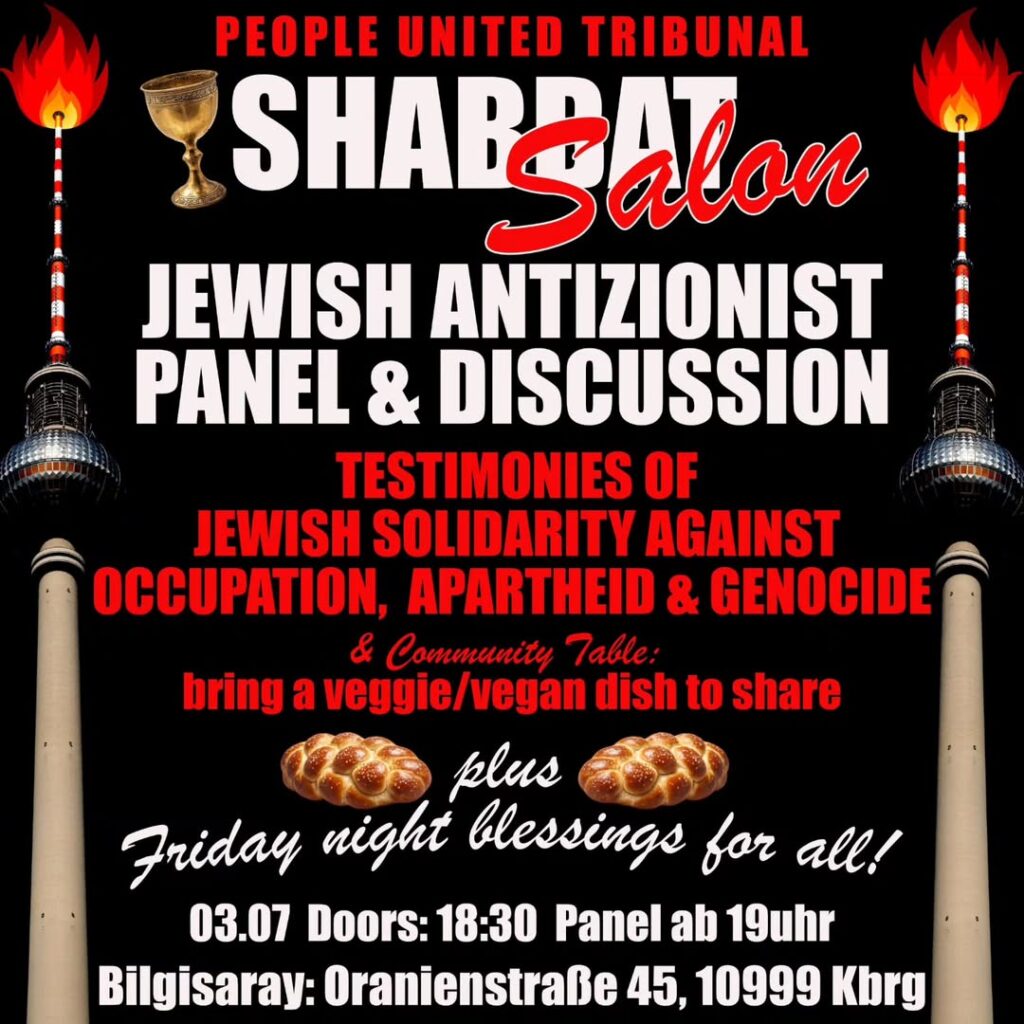 Testimonies of Jewish solidarity against Occupation, Apartheid & Genocide