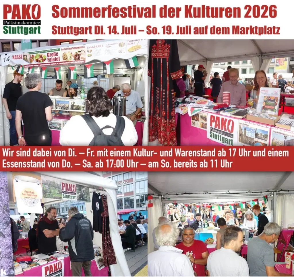 Sommerfestival der Kulturen 2026 - Di. 14. Juli - So. 19. Juli auf dem Marktplatz