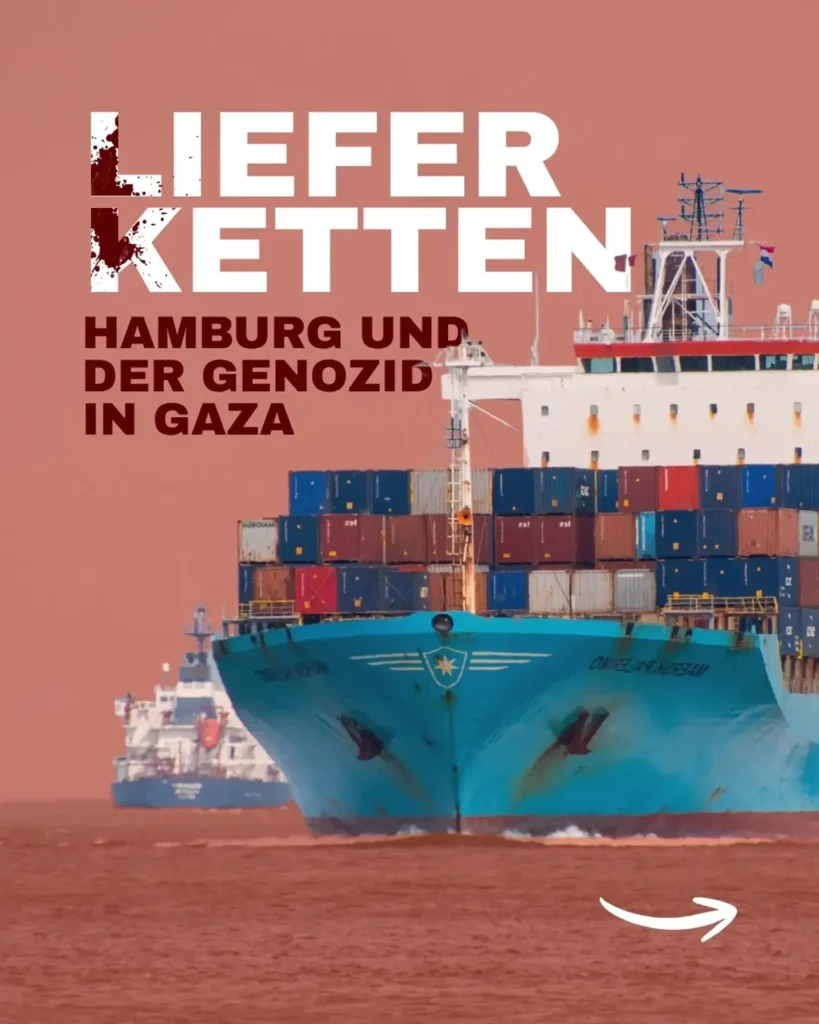 Lieferketten - Hamburg und der Genozid in Gaza