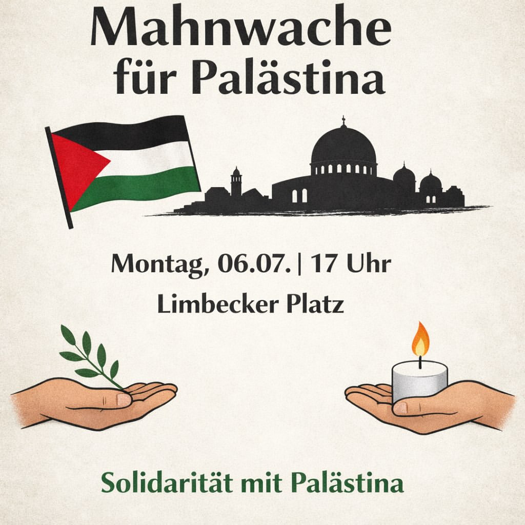 Mahnwache für Palästina