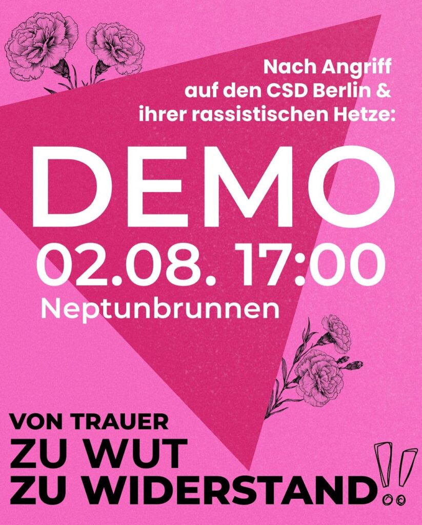 Demo - Von Trauer zu Wut zu Widerstand!!