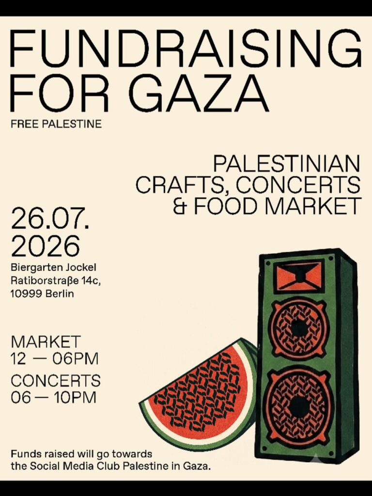 Fundraising for Gaza -  Palestinian Crafts, Concerts and Food Market