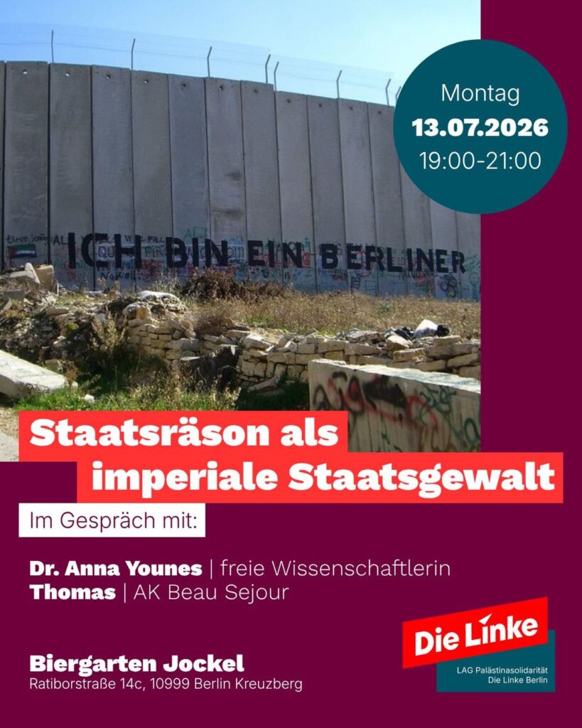 Podium: Staatsräson als imperiale Staatsgewalt