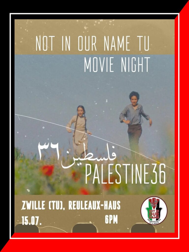 Not in our Name - TU Movie Night