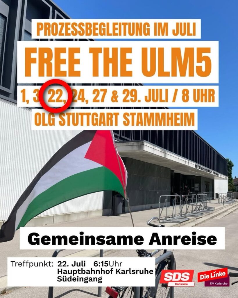 Prozessbegleitung im Juli - Free the ULM5