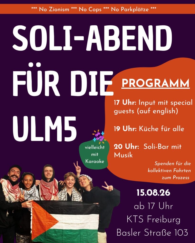 Soli-Abend für die ULM5