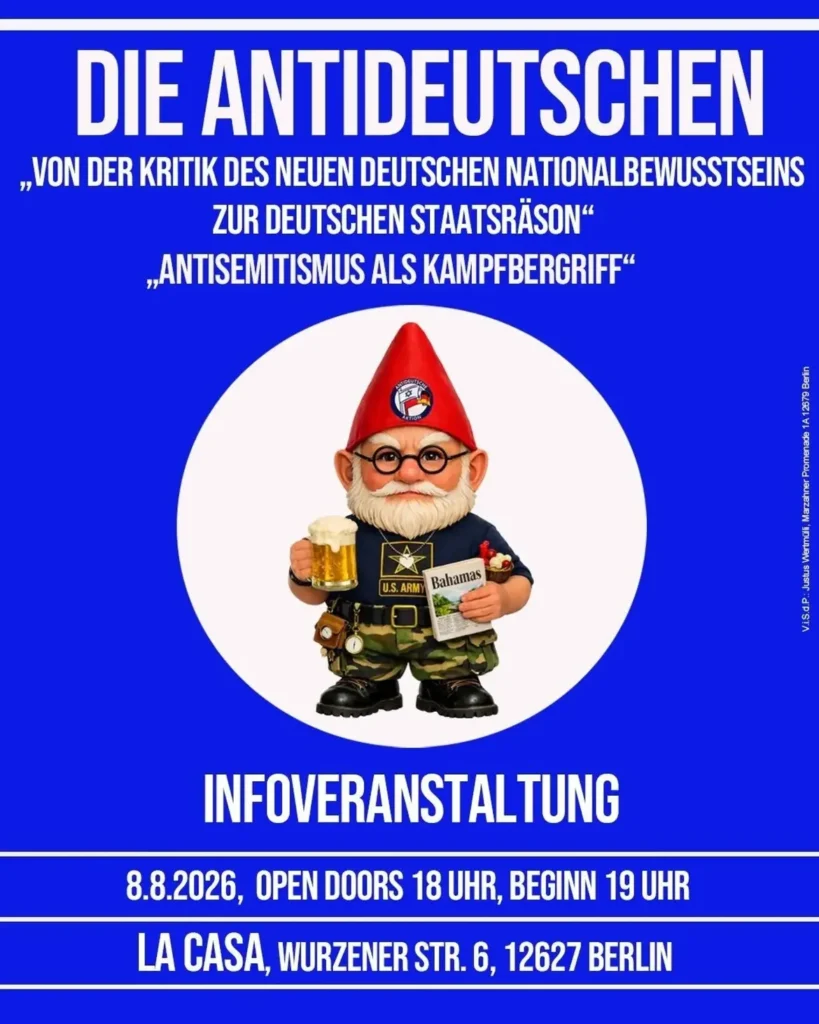 Infoveranstaltung - Die Antideutschen