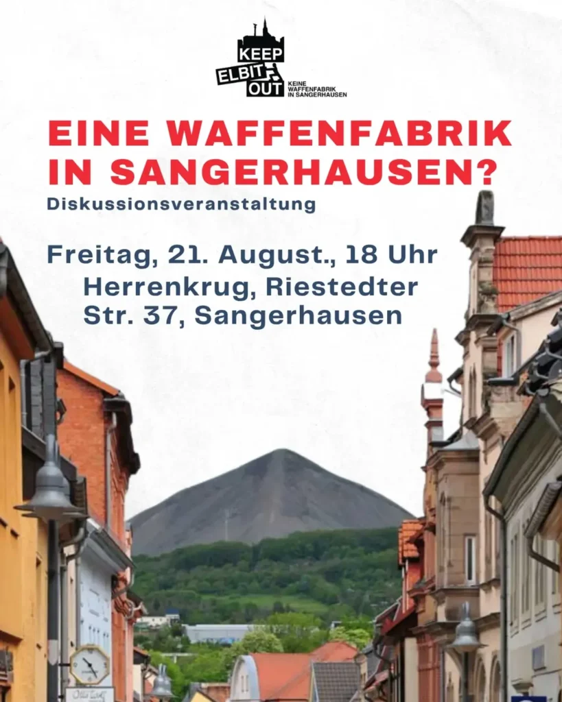 Diskussionsveranstaltung - Eine Waffenfabrik in Sangerhausen?