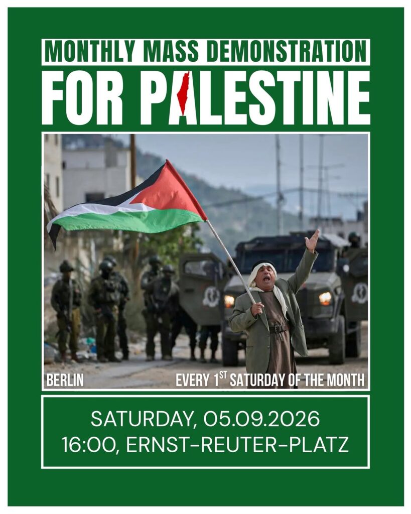 Monthly Mass Demonstration for Palestine