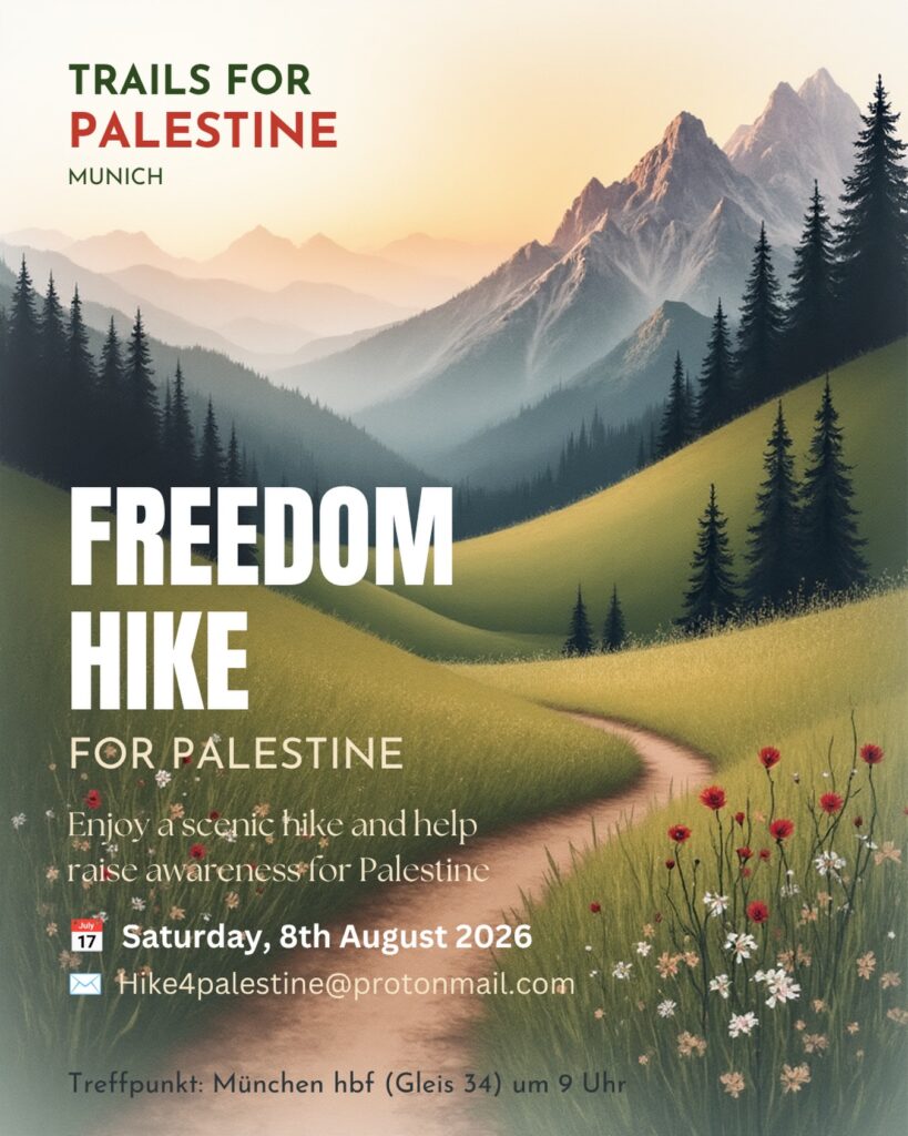 FREEDOM HIKE FOR PALESTINE