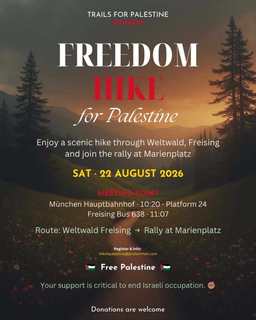 FREEDOM HIKE FOR PALESTINE