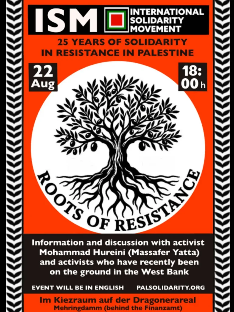 ISM - 25 YEARS OF SOLIDARITY IN RESISTANCE IN PALESTINE
